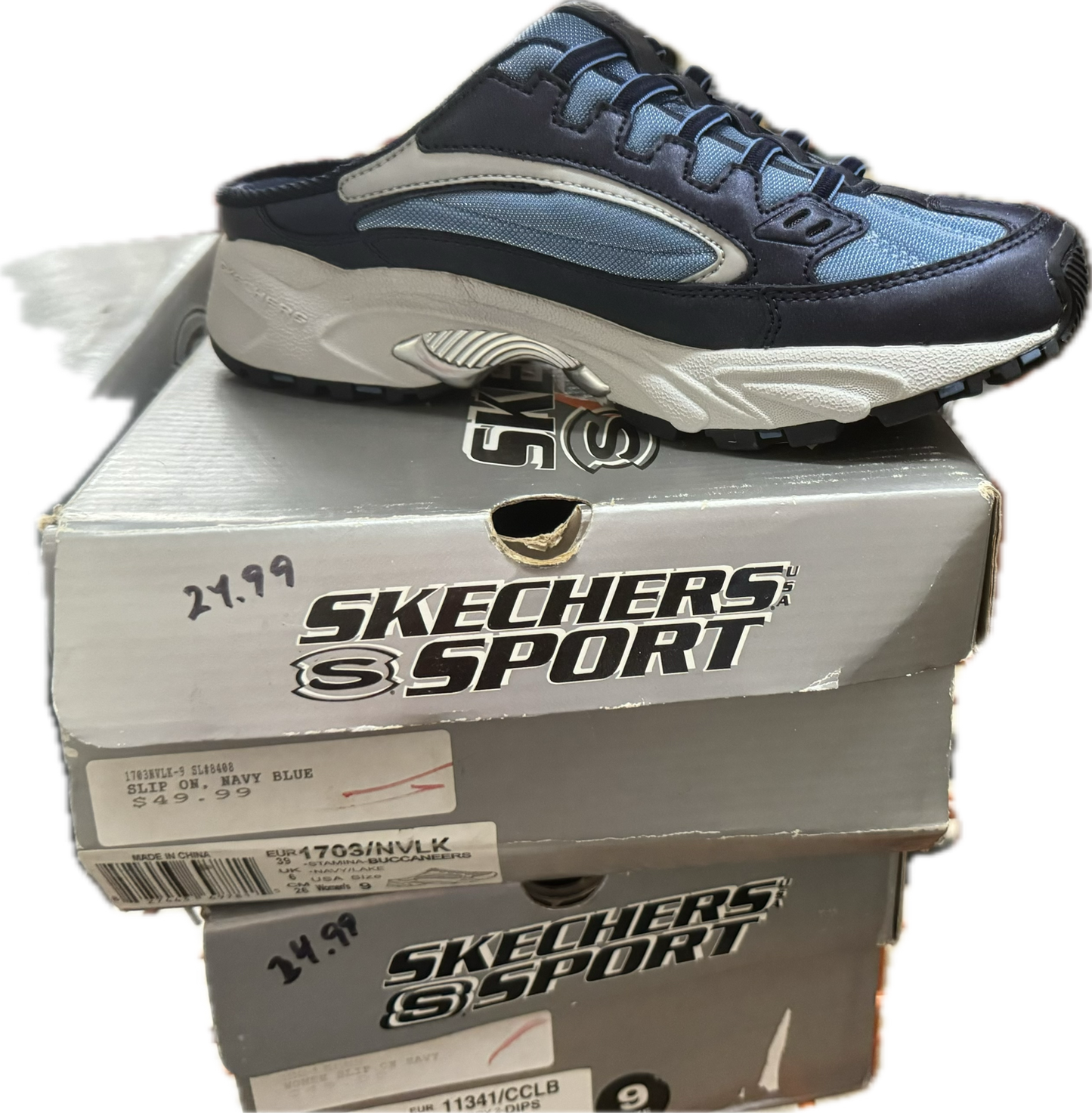 Skechers Sport Buccaneers Slip-On Mule Sneakers