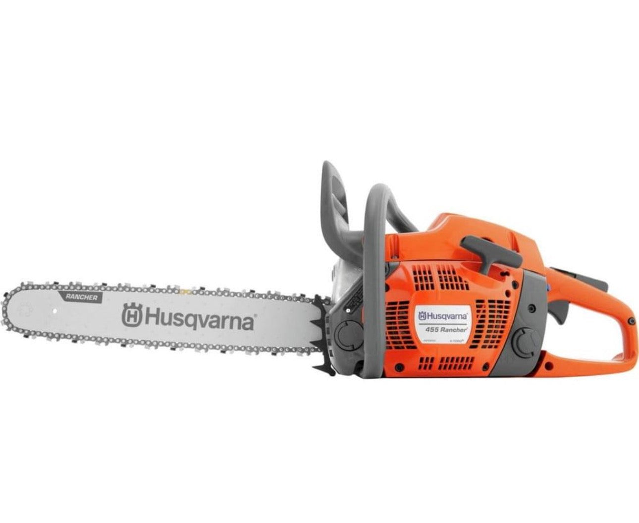 Husqvarna 455 Rancher AutoTune X-Torq 55.5cc Gas Chainsaw – Professional Farm & Ranch Saw
