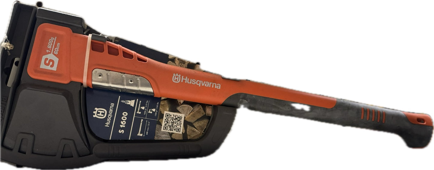 Husqvarna S1600 Splitting Axe – 23.5” (60 cm) Fiberglass Handle – 3.5 lb Head – Brand New