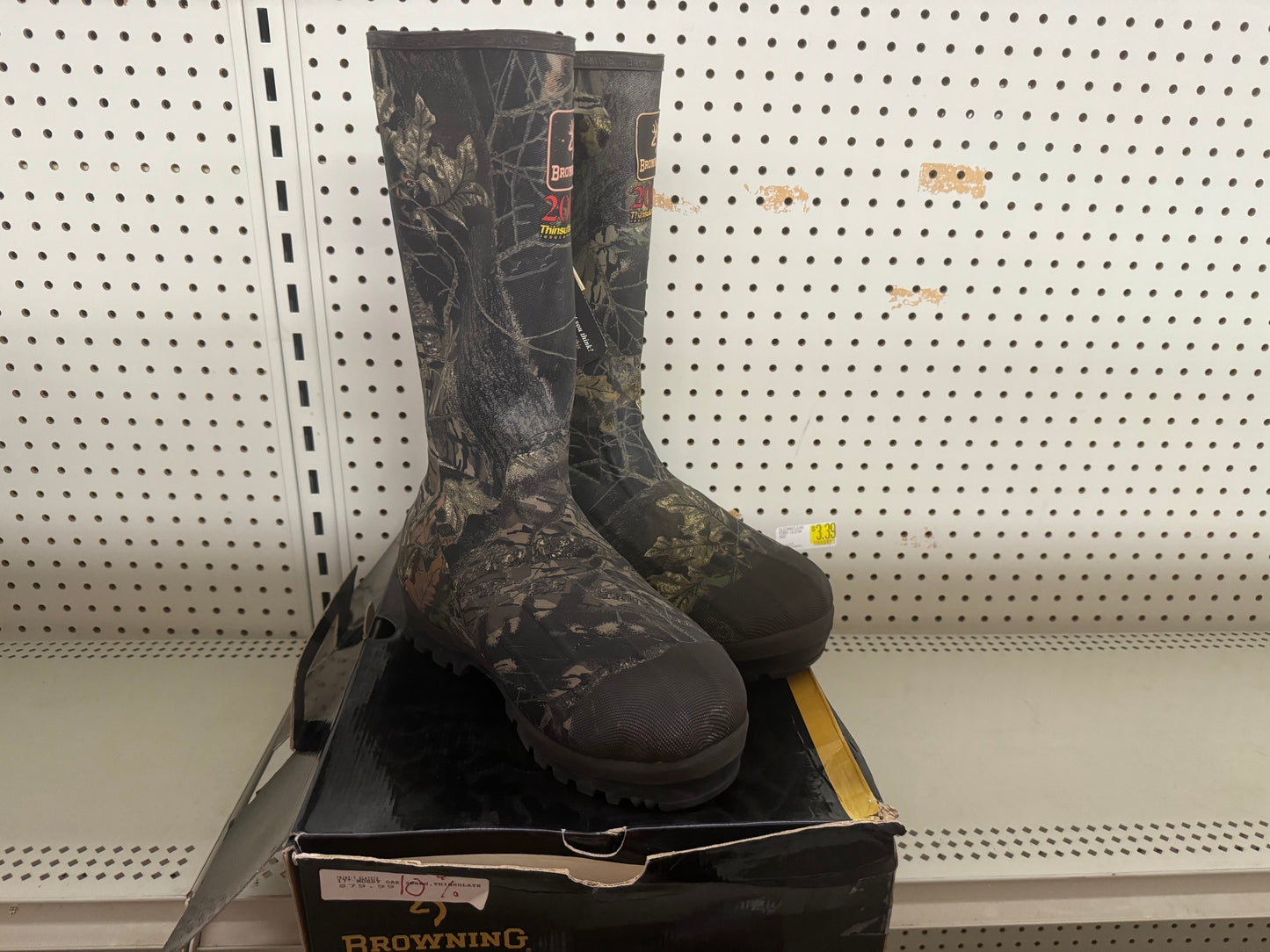 17'' Browning Mossy oak 2000G thinsulate 7879