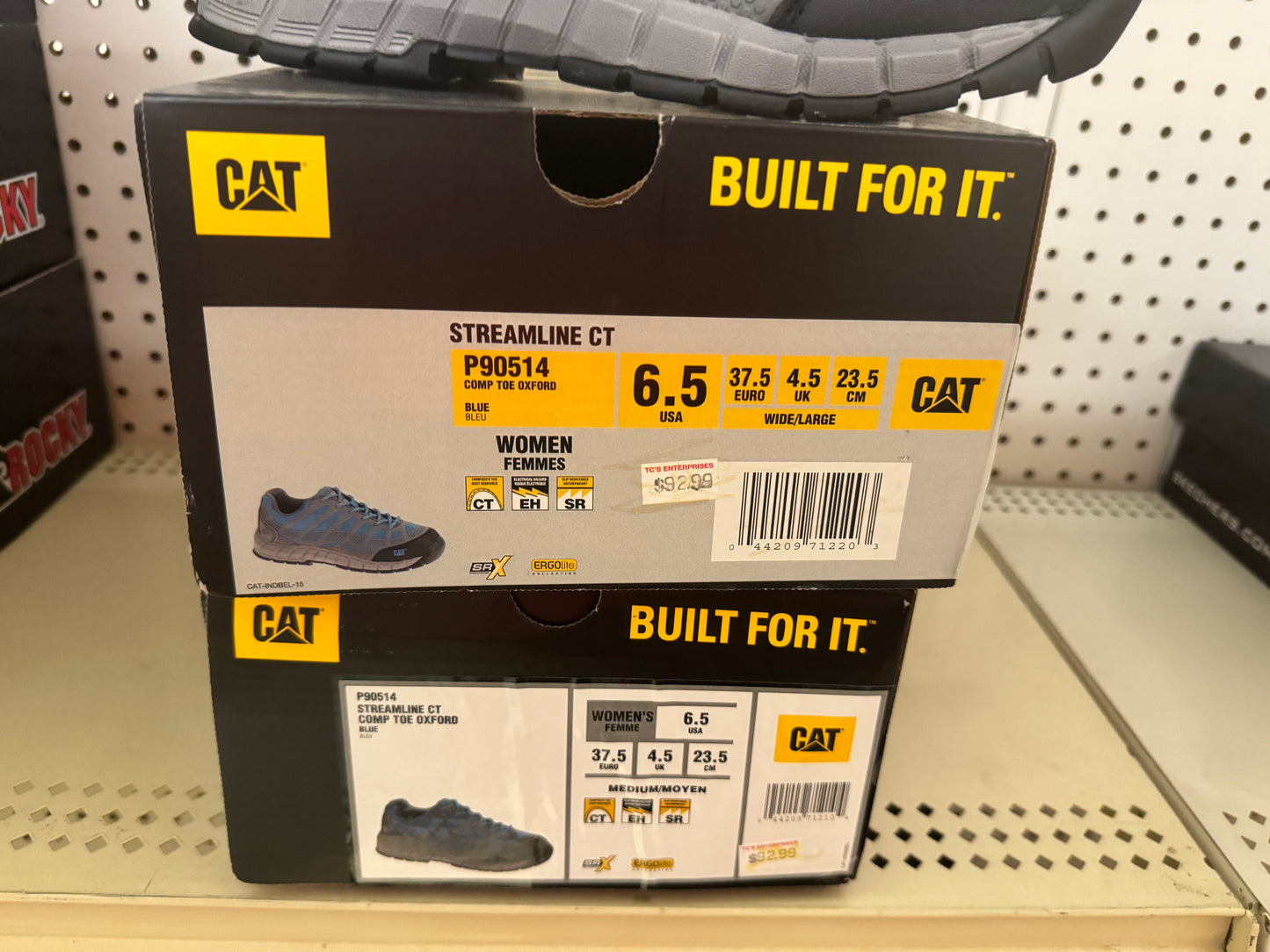 CAT Streamline CT Women’s Composite Toe Work Shoe – Blue (P90514)