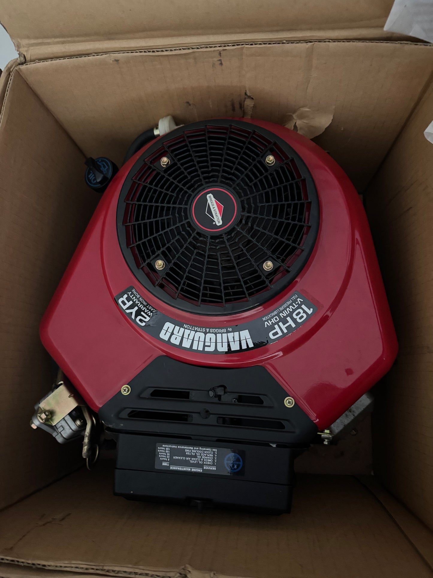 Briggs & Stratton Vanguard 18 HP V-Twin OHV Engine