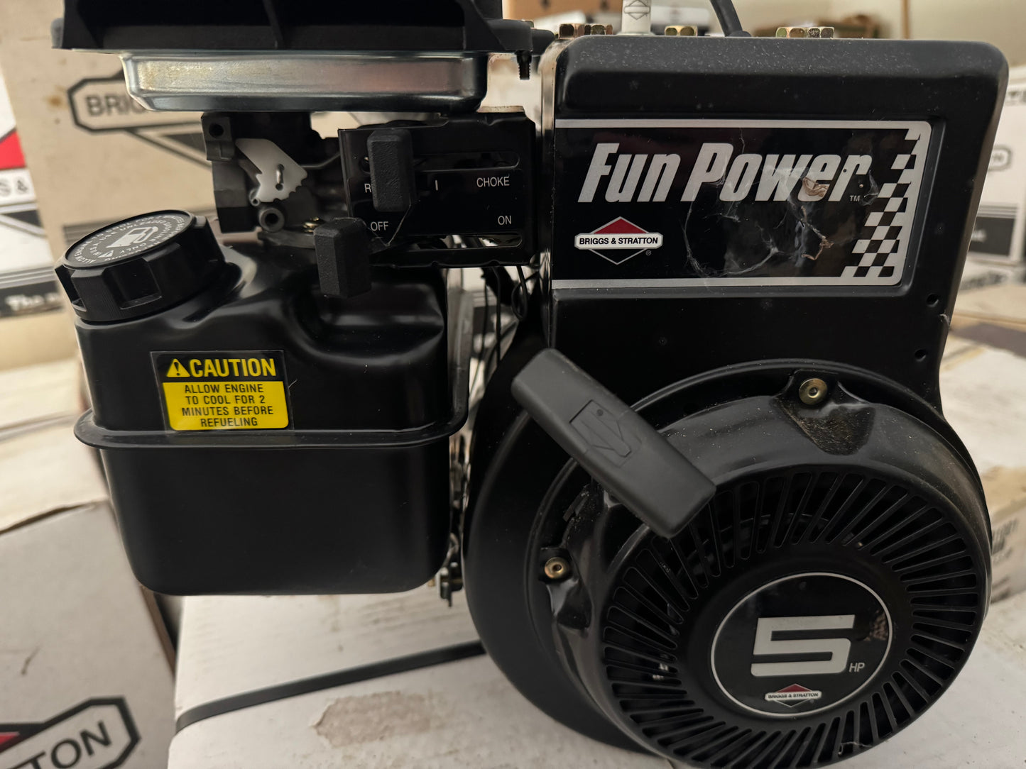 Briggs & Stratton Fun Power 5 HP Engine (Model 136212)