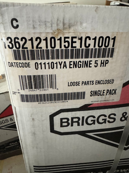 Briggs & Stratton Fun Power 5 HP Engine (Model 136212)