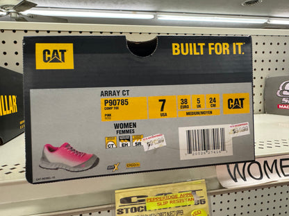 CAT Array CT Women’s Composite Toe Work Shoe – Pink/Rose (P90785)