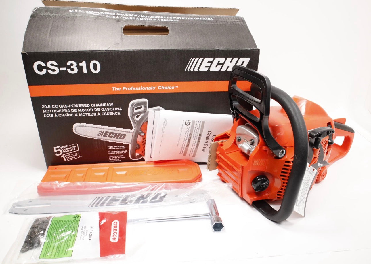 Echo CS-310 30.5cc Gas Chainsaw – Lightweight Professional-Grade