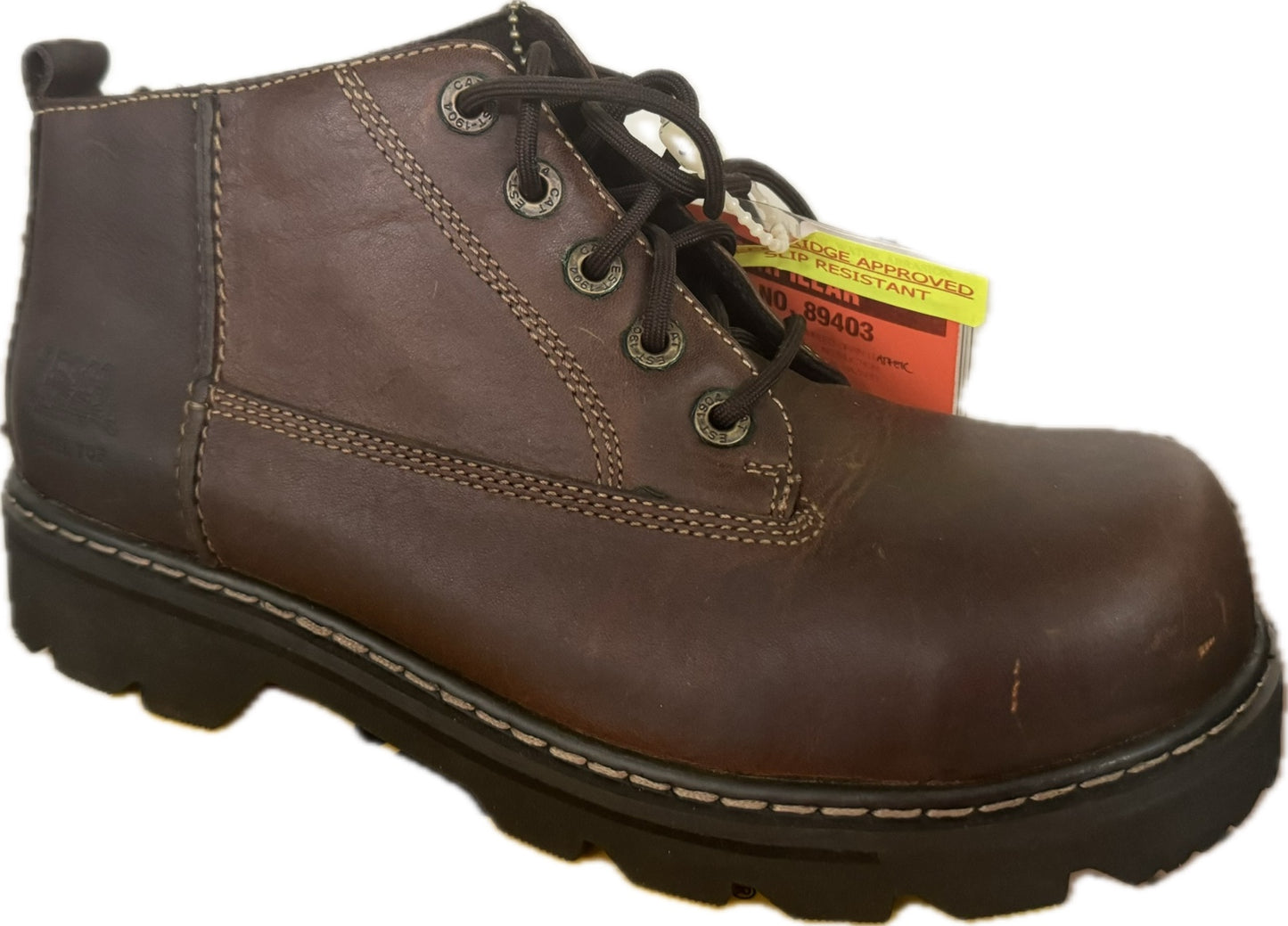 CAT Mine Steel Toe 4.5” Work Boot – Brown (Style 89403)