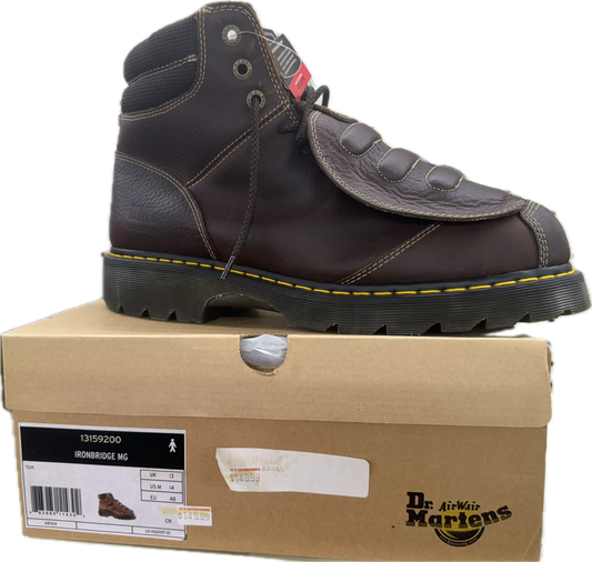 Dr. Martens Ironbridge MG Steel Toe Work Boot – Teak Brown (13159200)