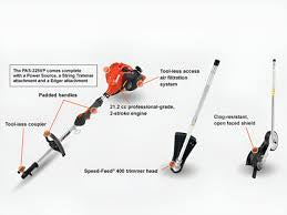 The Echo PAS-225 Pro Attachment Series is a 21.2cc 2-stroke power