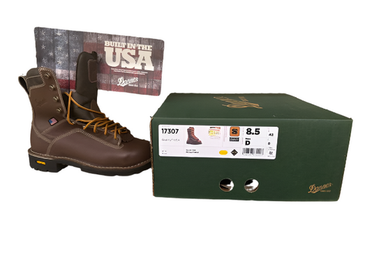 Danner 17307 quary alloy toe brown 8''