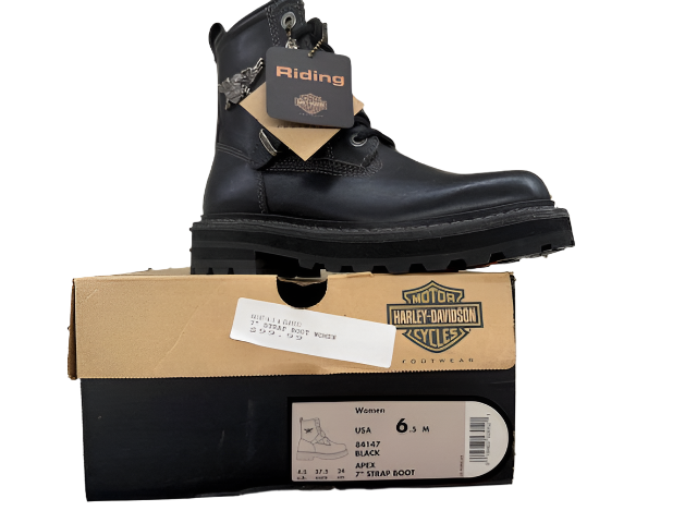 Harley Davidson 7'' strap boot women 84147 black