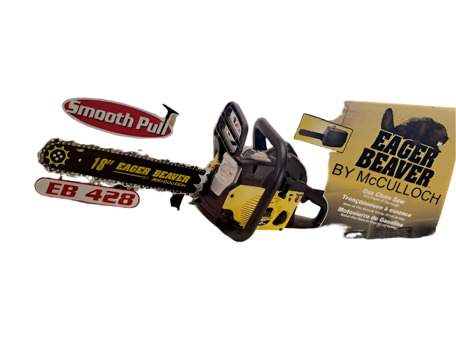 Mcculloch eb428 Eager Beaver Chainsaw