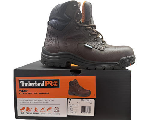 Timberland Womens Titan 6" alloy safety Toe Waterproof 53359